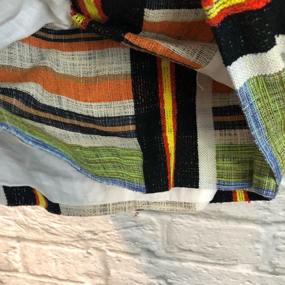NWT No.21 Size 40 Colorful Woven Mini Skirt w/ Bow - Picture 5 of 14